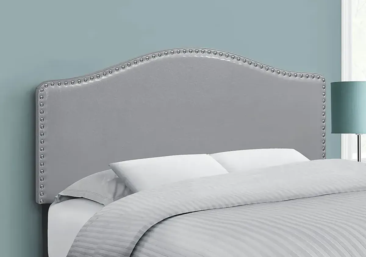 Quencer Gray Full Headboard