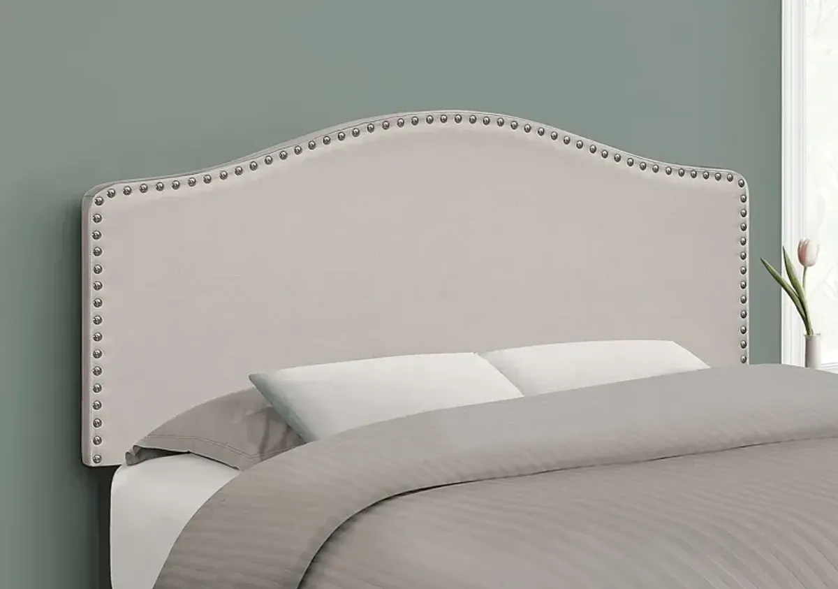 Quencer Beige Full Headboard