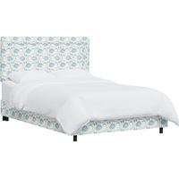 Meadow Breeze Sage Full Upholstered Bed