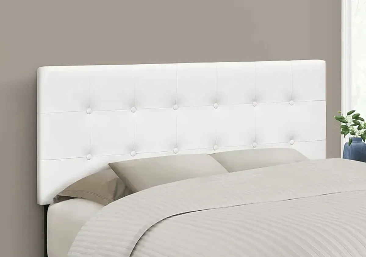 Gullcourt White Full Headboard