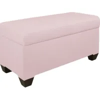 Alona Pink Storage Bench