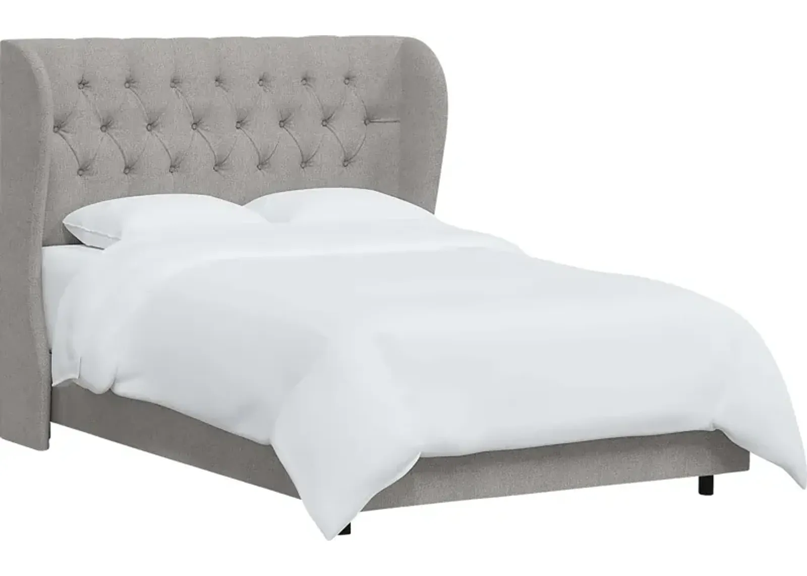 Aleta Light Gray Full Bed