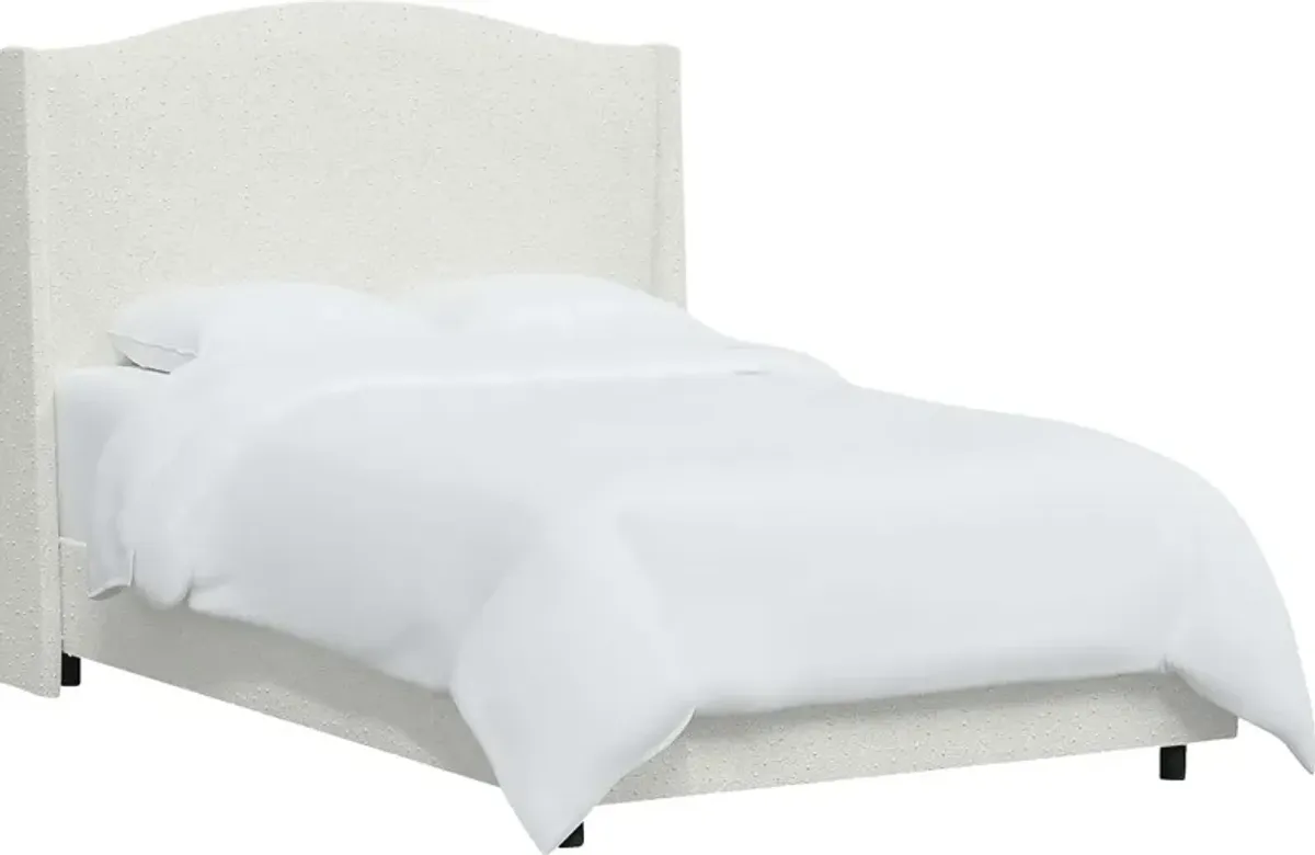 Alvena White Full Bed