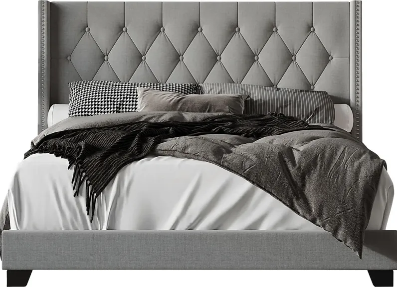 Erdrick Gray Full Bed