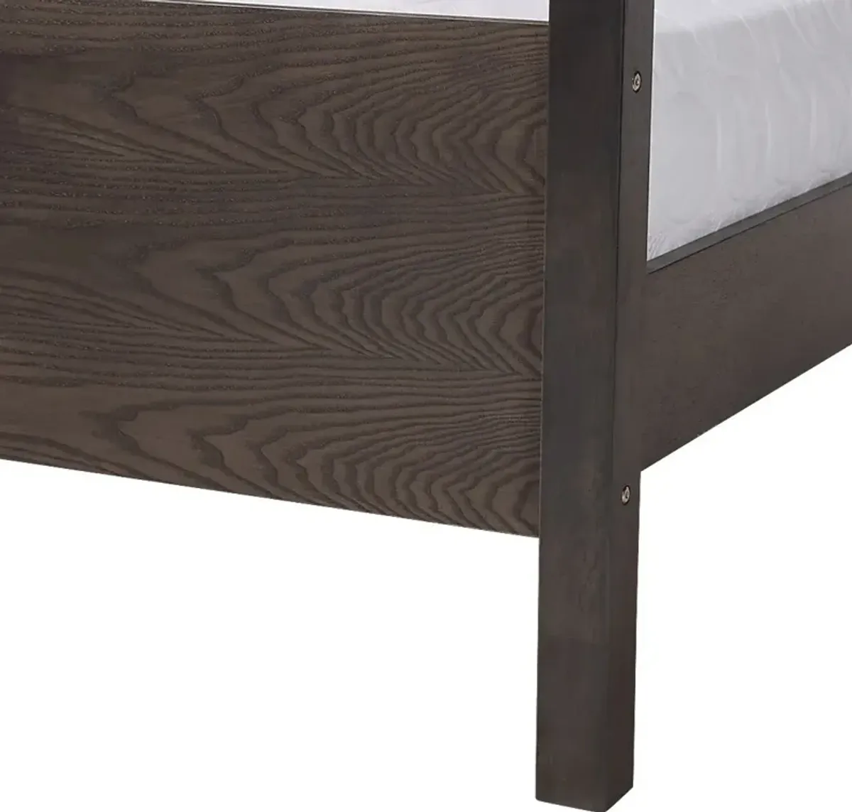 Lelane Gray Queen Canopy Bed