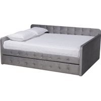 Kamrath Gray Queen Daybed with Trundle