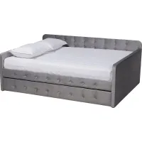 Kamrath Gray Queen Daybed with Trundle
