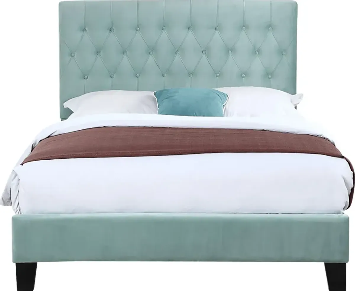 Ambiwood Blue Full Bed