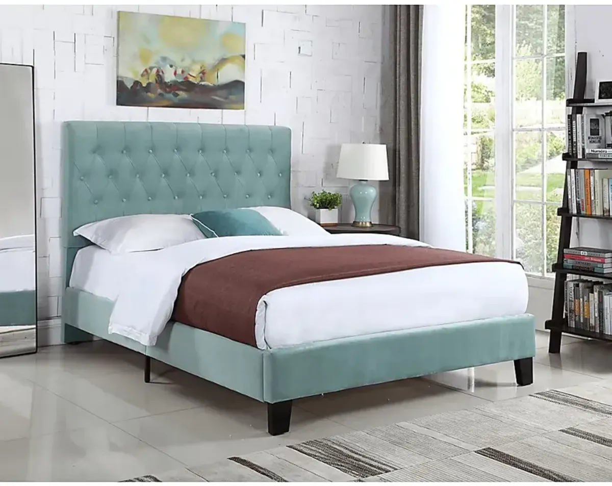 Ambiwood Blue Full Bed