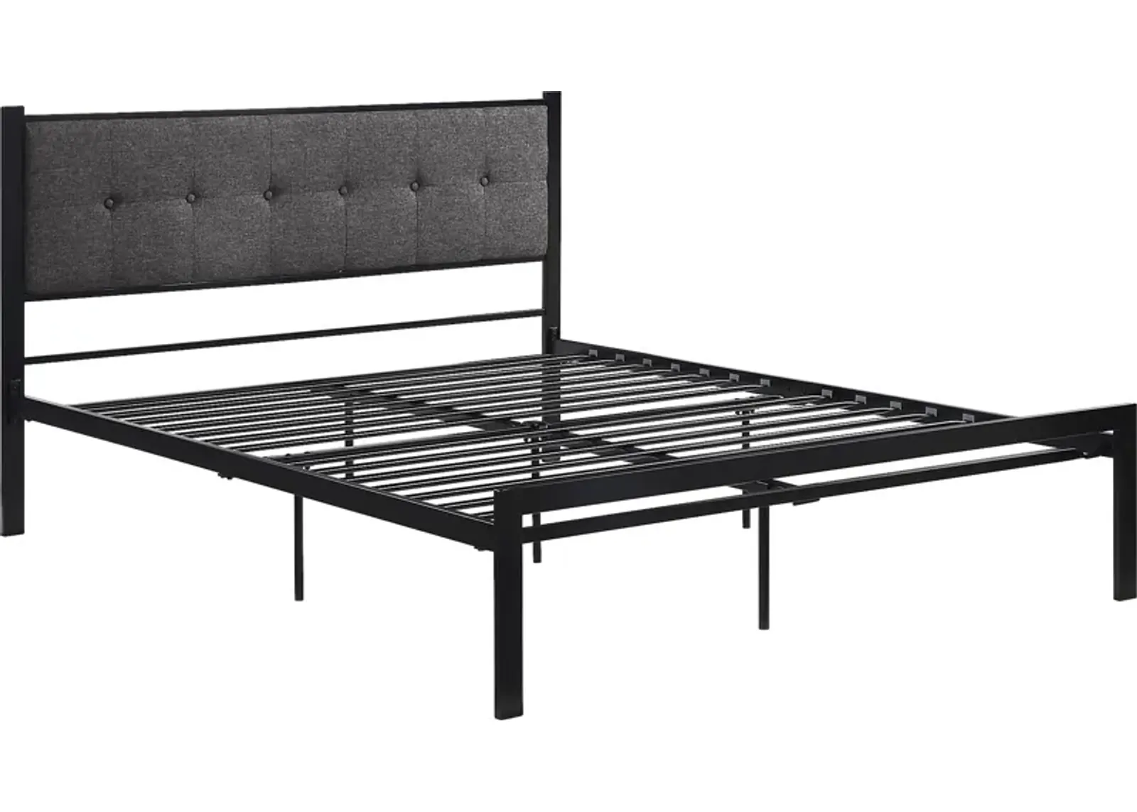 Harllan Gray Full Platform Bed