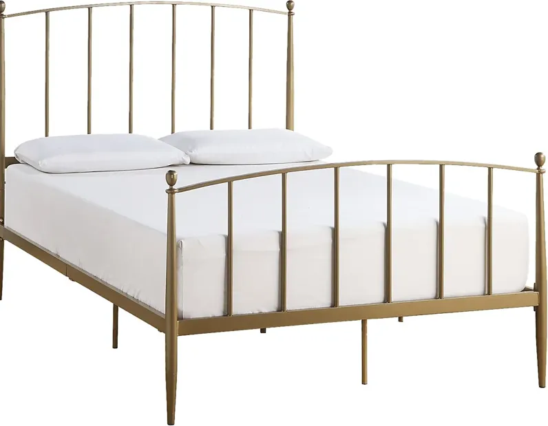 Alicemont Gold Full Platform Bed