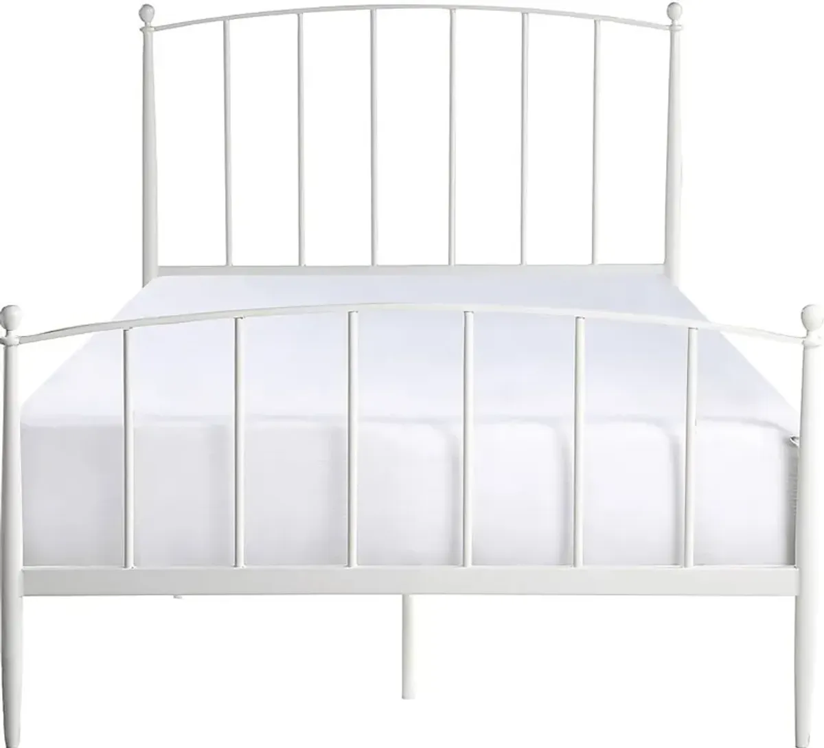 Baronwood White Full Platform Bed