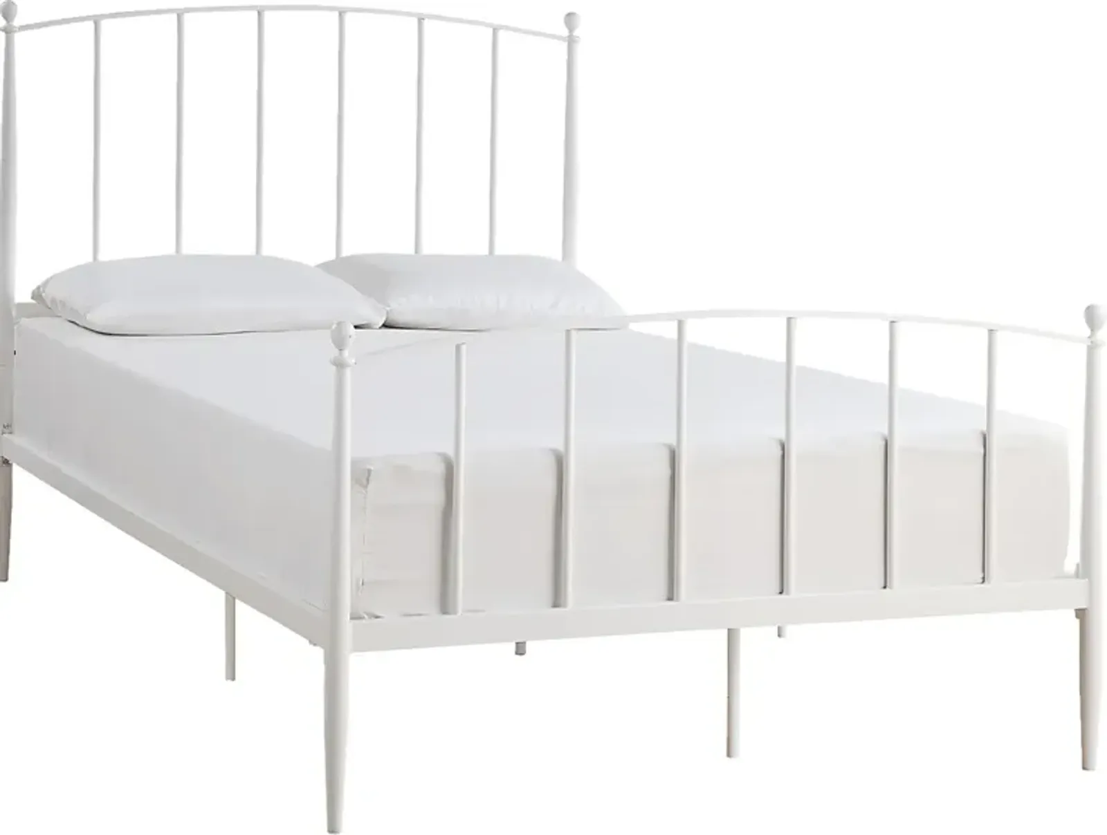 Baronwood White Full Platform Bed