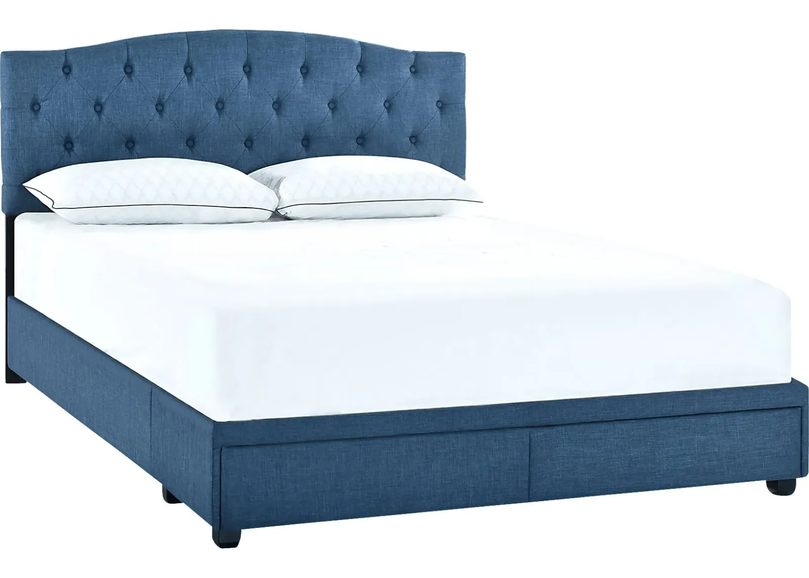 Hinesville Blue Queen Bed