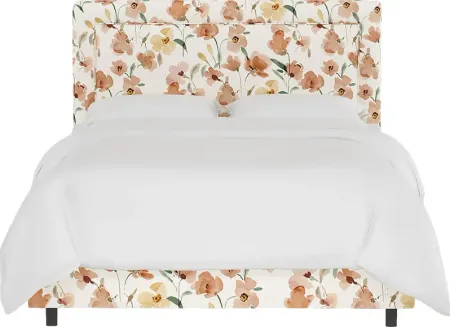 Sweet Plains Cream Queen Upholstered Bed