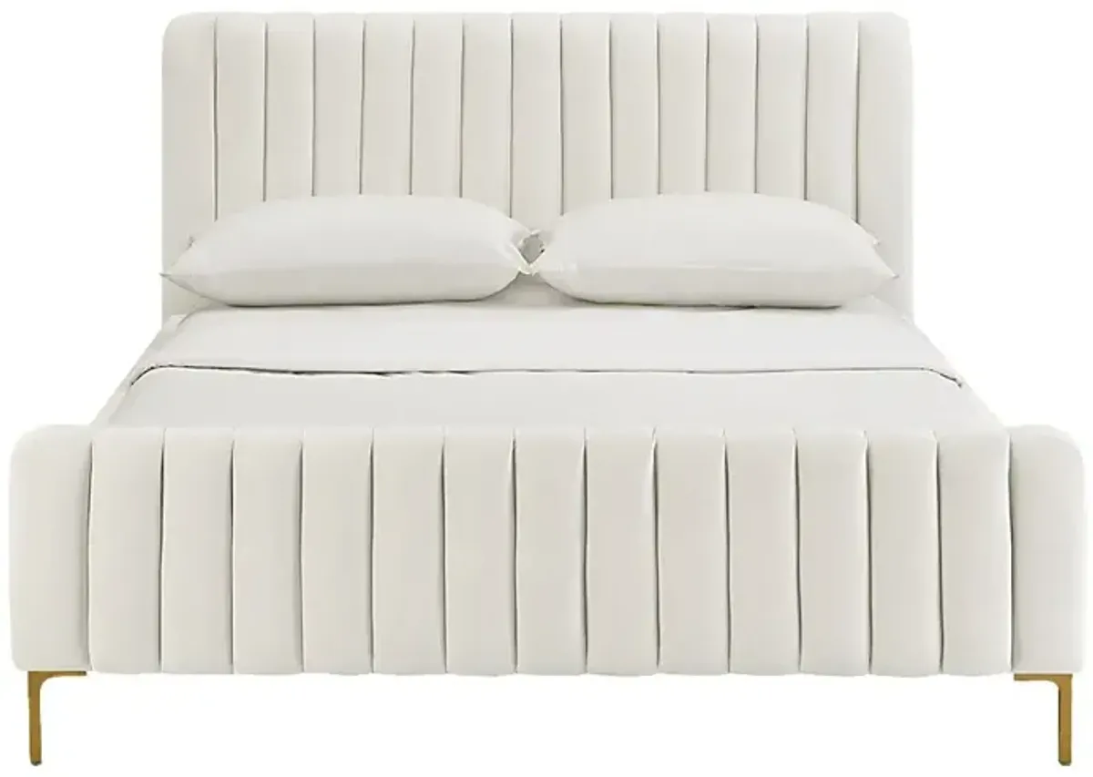 Delia May Cream Full Bed