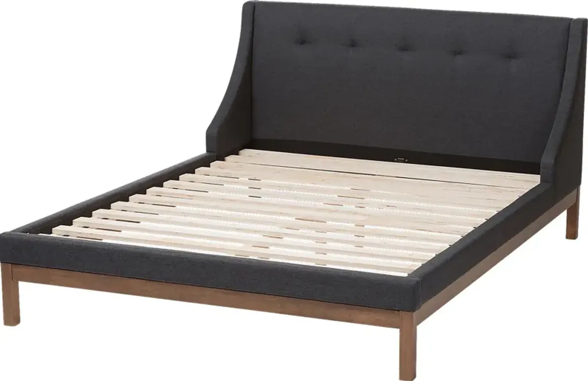 Alissas Dark Gray Full Bed