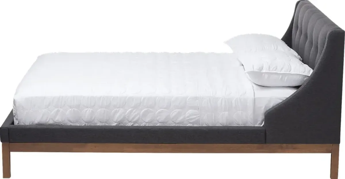 Alissas Dark Gray Full Bed