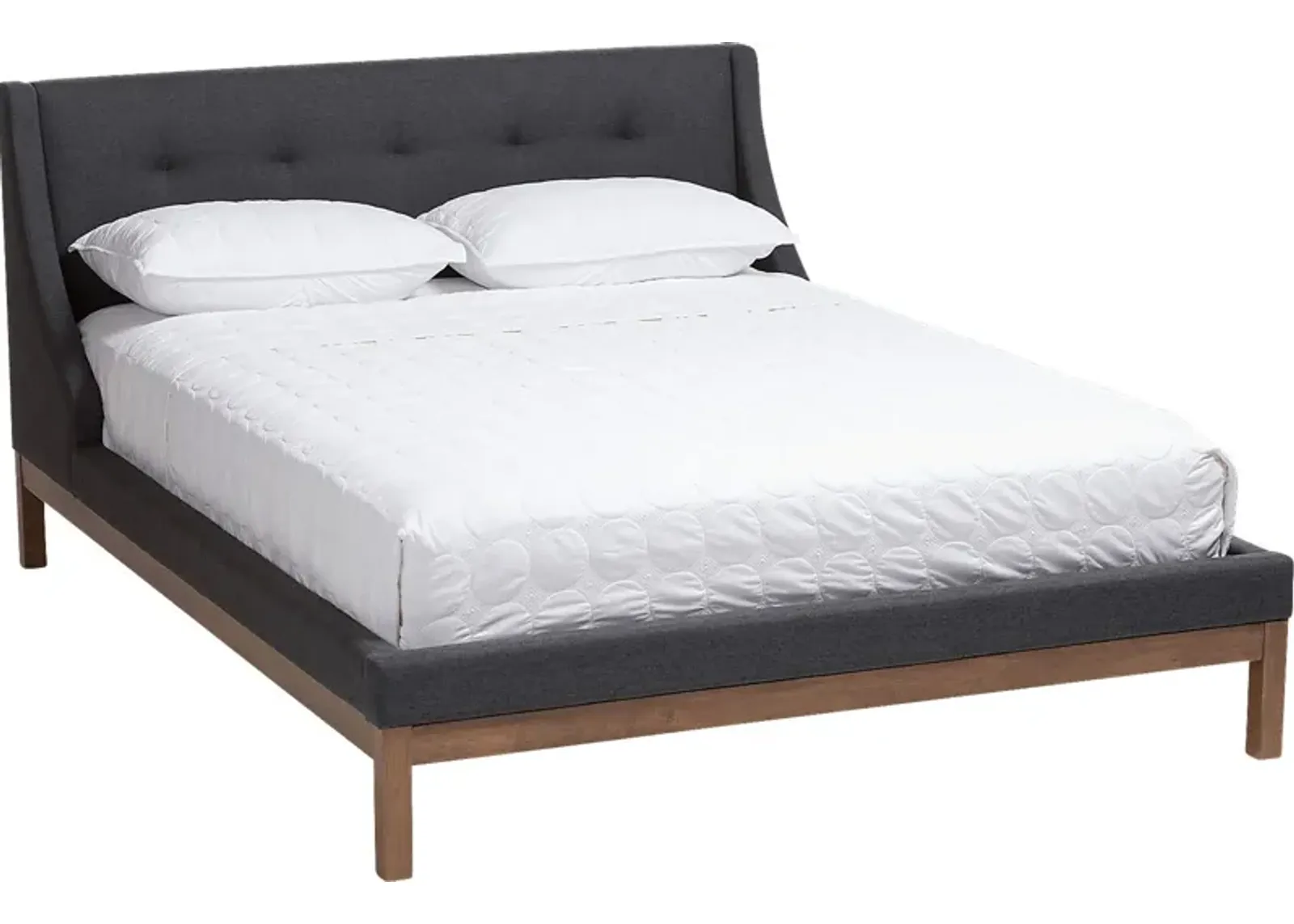 Alissas Dark Gray Full Bed