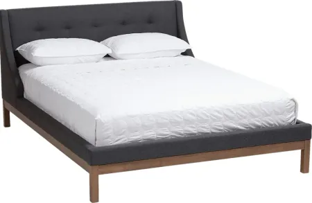 Alissas Dark Gray Full Bed