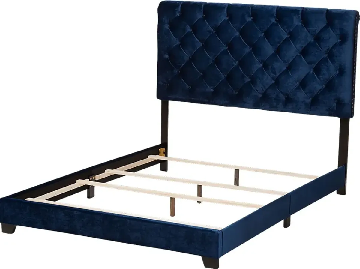 Panola Blue Full Bed