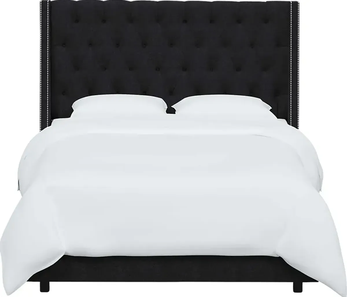 Aidyl Black Queen Bed