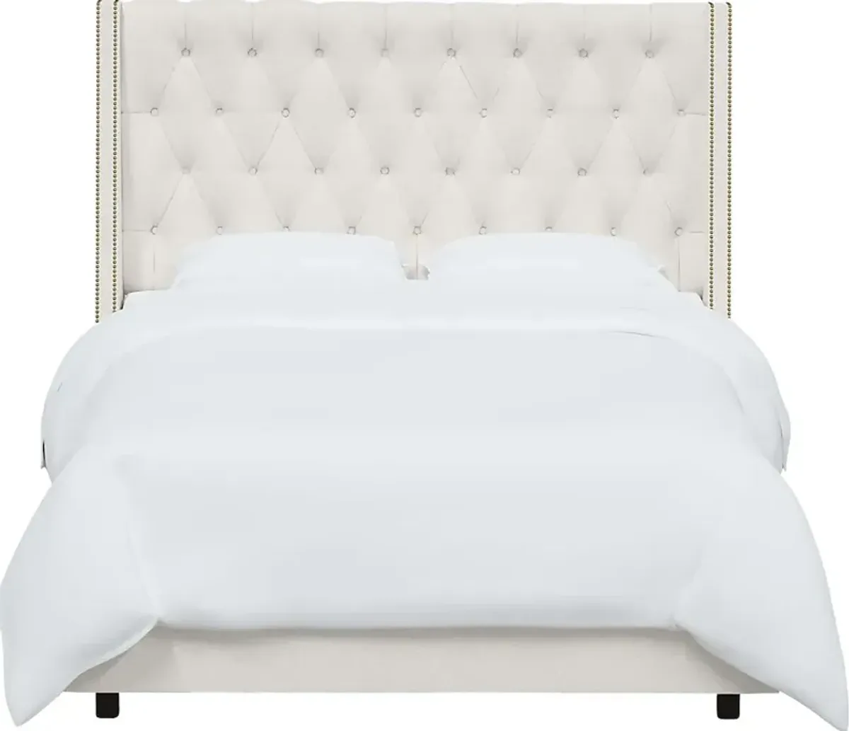 Aidyl White Queen Bed