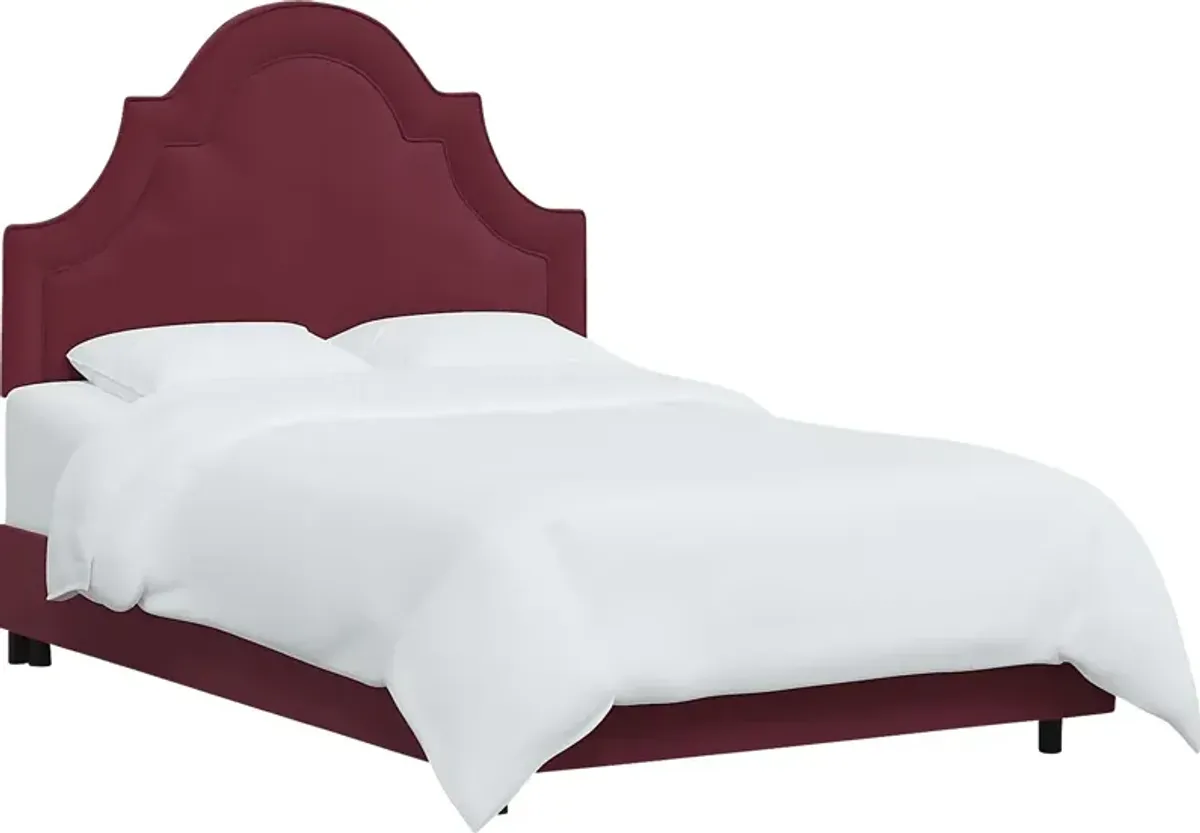 Aldimo Red Queen Bed