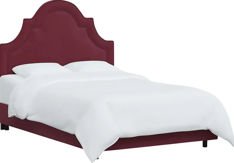 Aldimo Red Queen Bed