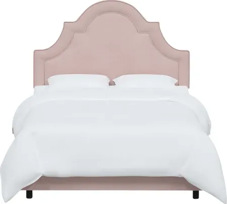 Aldimo Pink Queen Bed