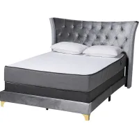 Aleida Gray Queen Bed