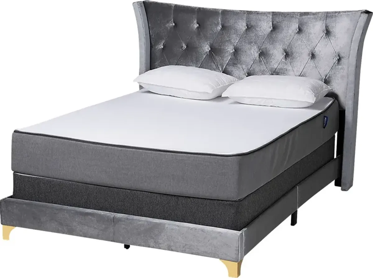 Aleida Gray Queen Bed