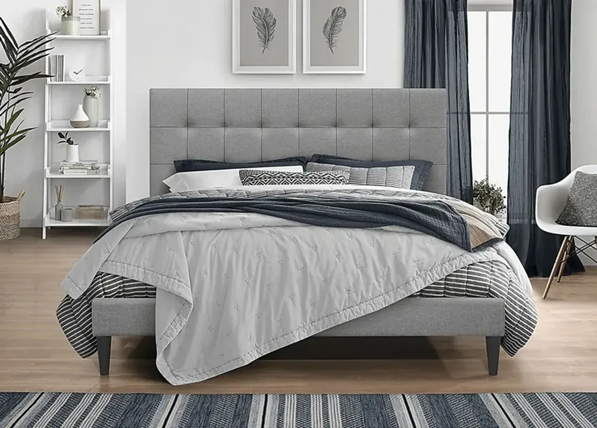 Estaugh Gray Queen Bed