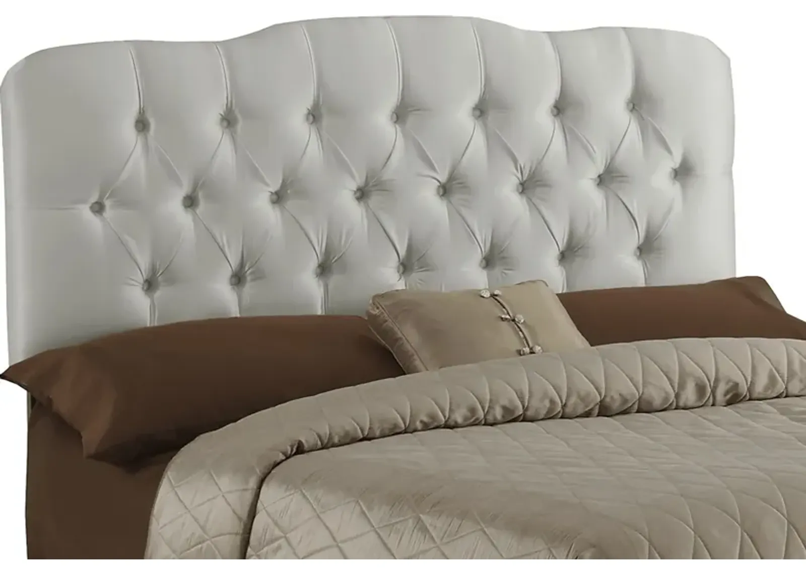 Althea Silver Queen Headboard