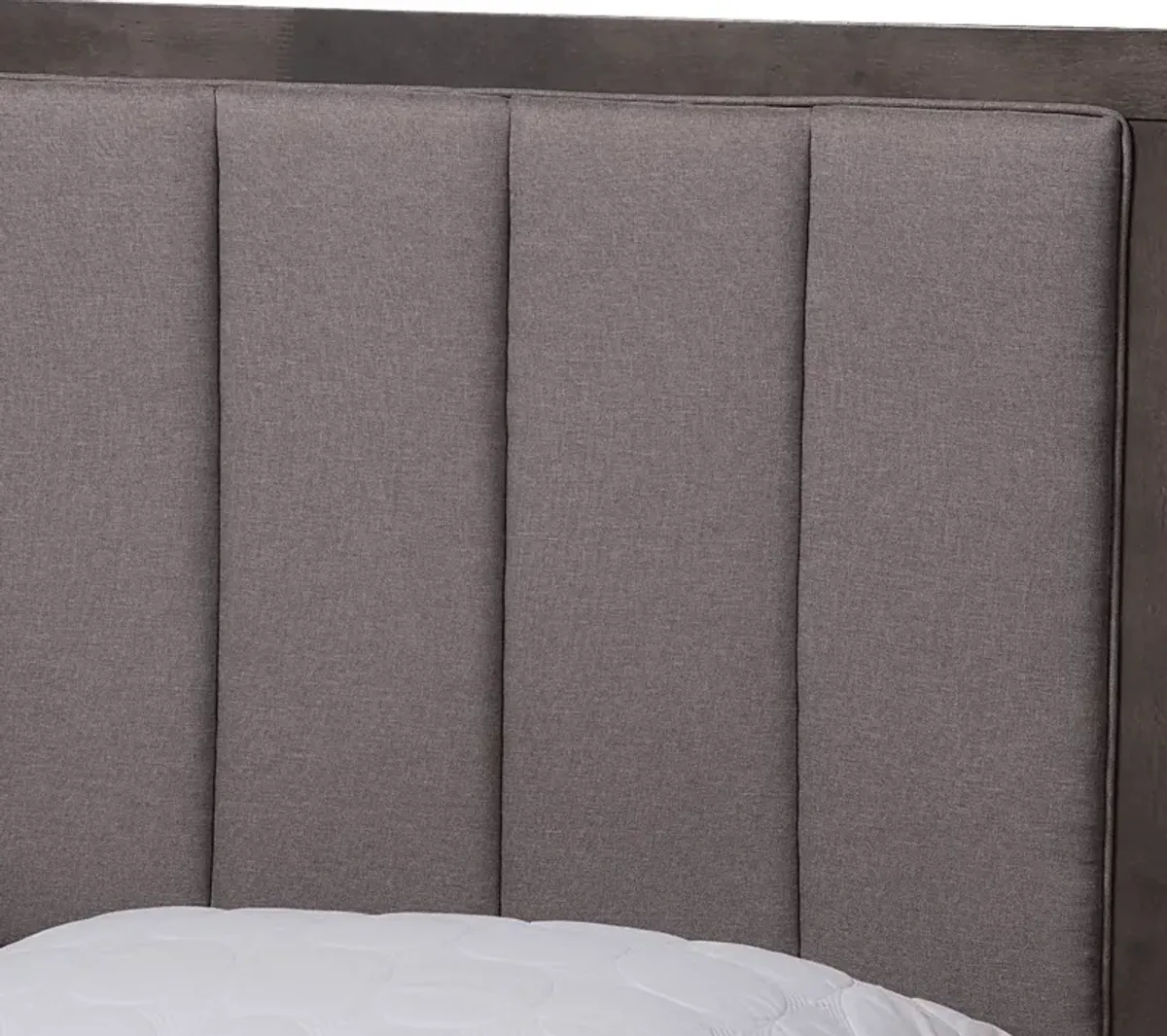 Lelane Gray King Canopy Bed