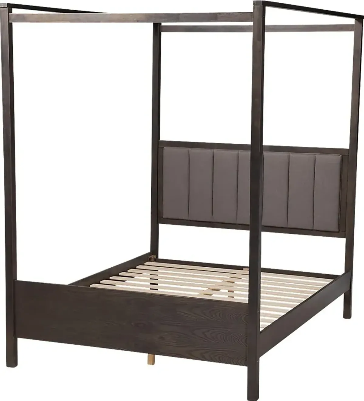 Lelane Gray King Canopy Bed