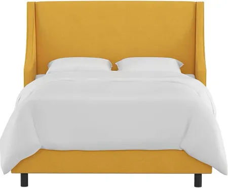 Allyena Yellow Queen Bed