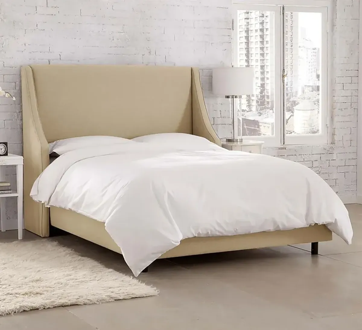 Allyena Sand Queen Bed