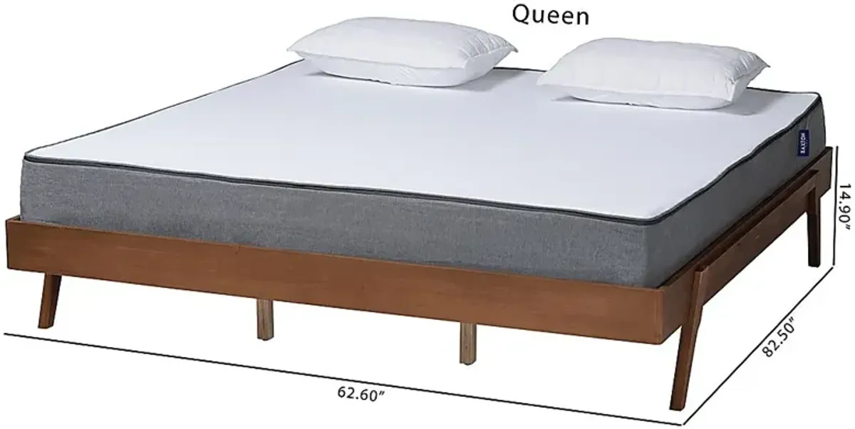 Barandal Brown Queen Bed