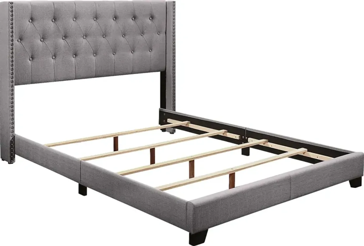 Galewood Gray Queen Upholstered Bed