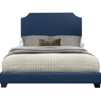 Carshalton Blue Queen Upholstered Bed