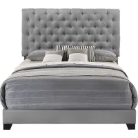 Albritt Gray 3 Pc King Upholstered Bed