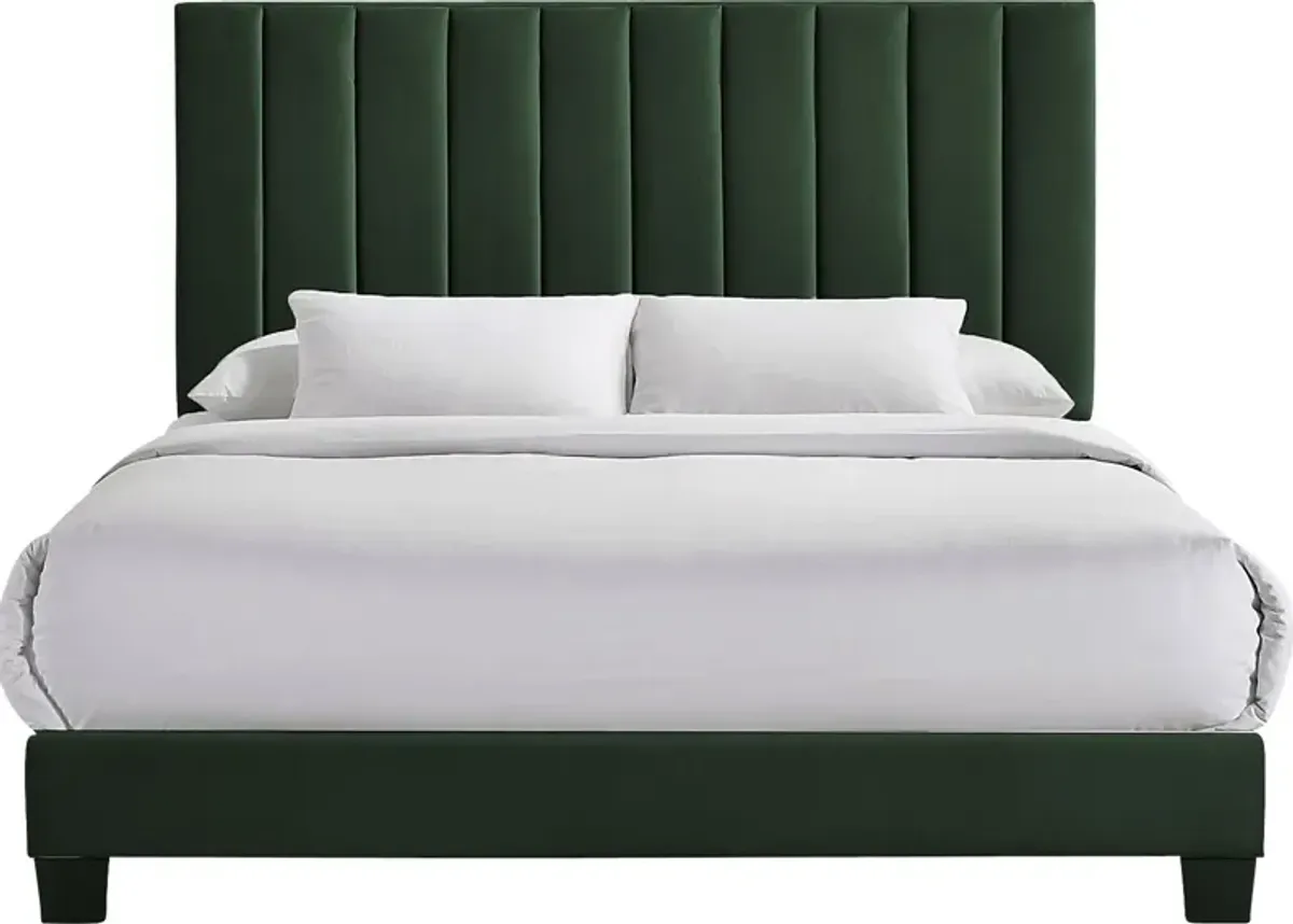 Kekoa Emerald 3 Pc Queen Platform Bed