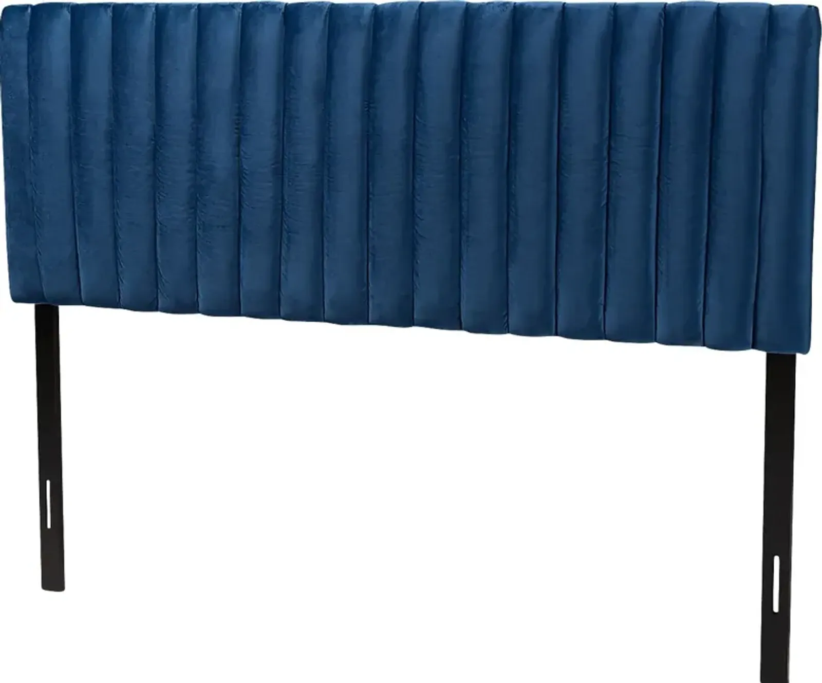 Bunchberry Navy Queen Upholstered Headboard