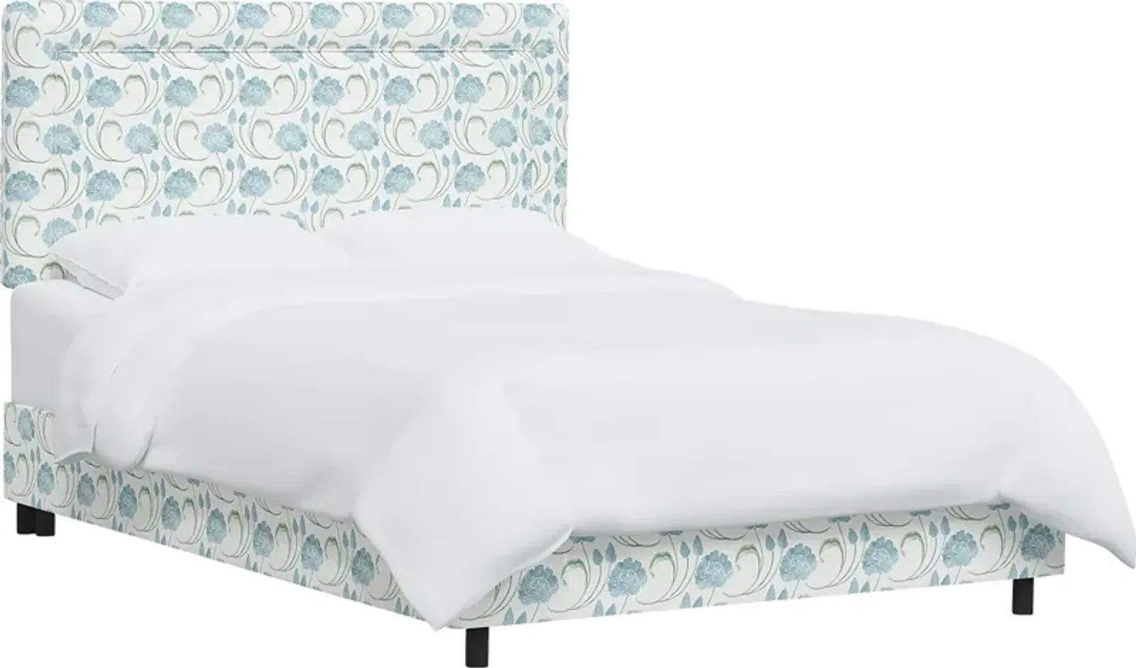 Meadow Breeze Sage King Upholstered Bed