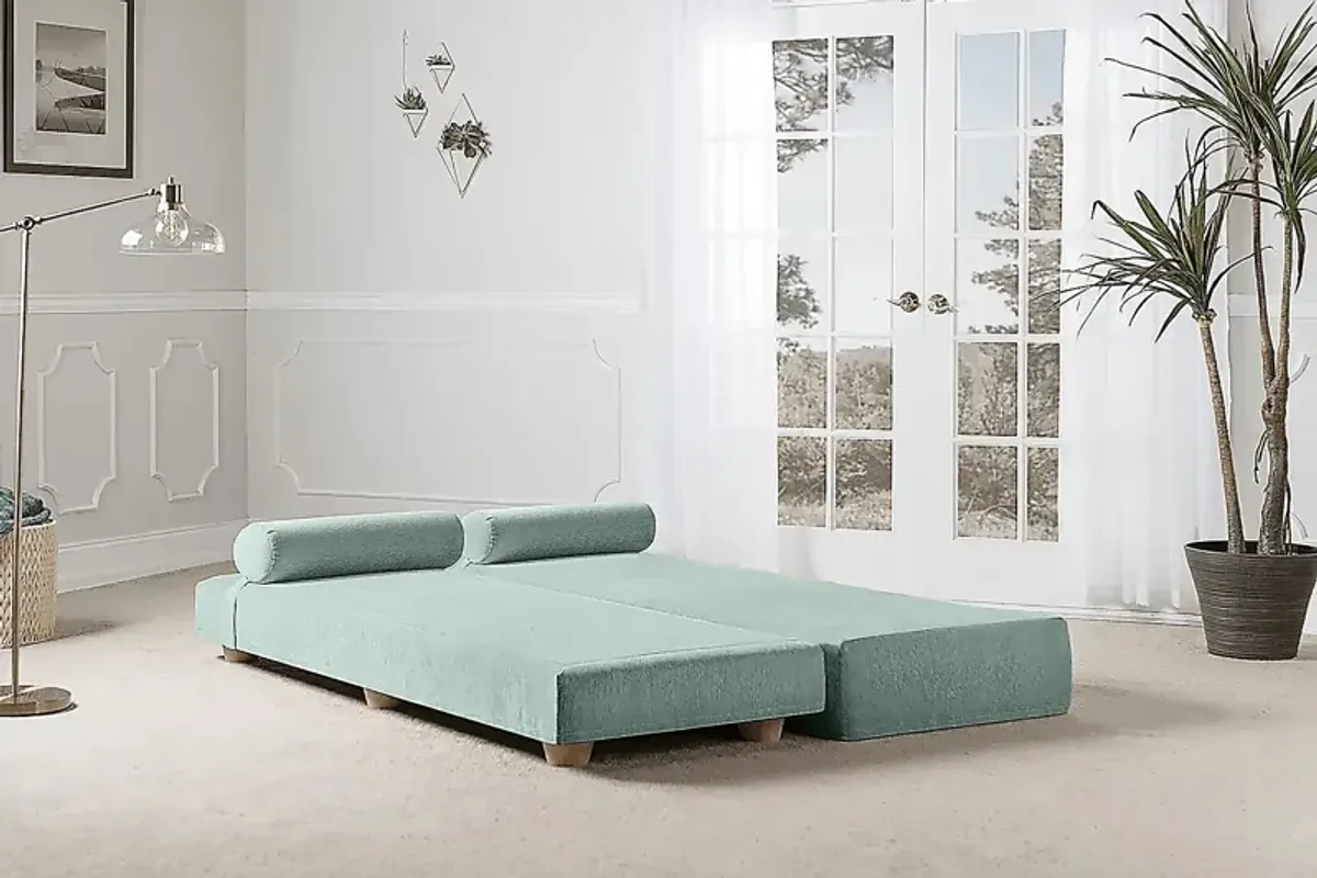 Adelaide Green Queen Daybed