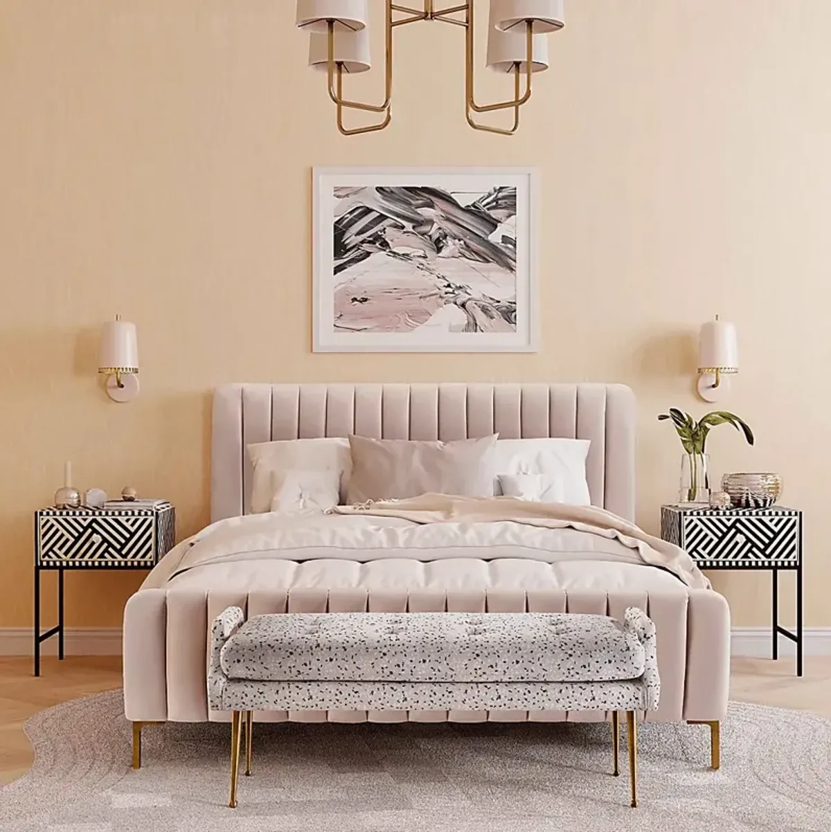 Beineke Blush Queen Bed