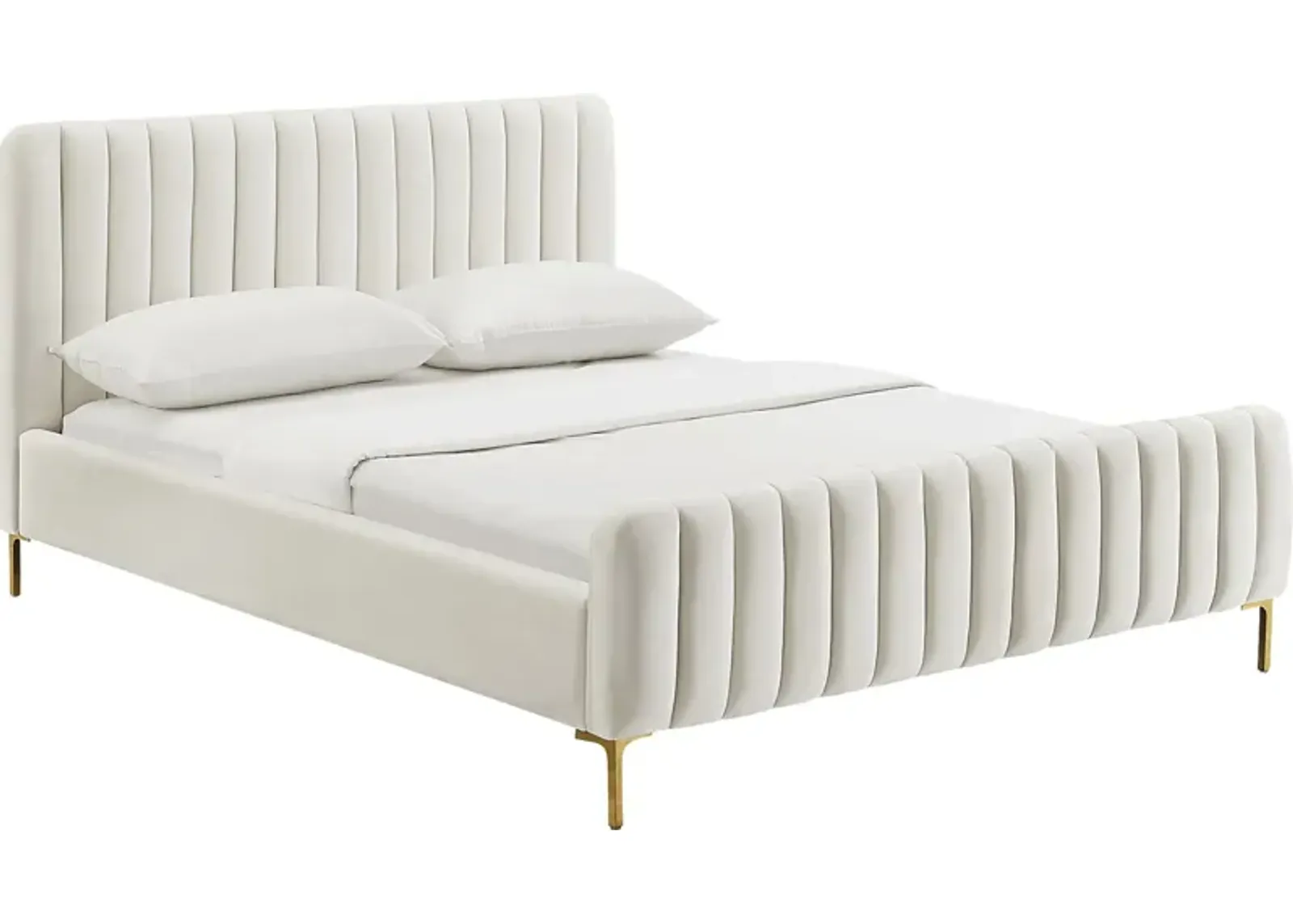 Beineke Cream Queen Bed