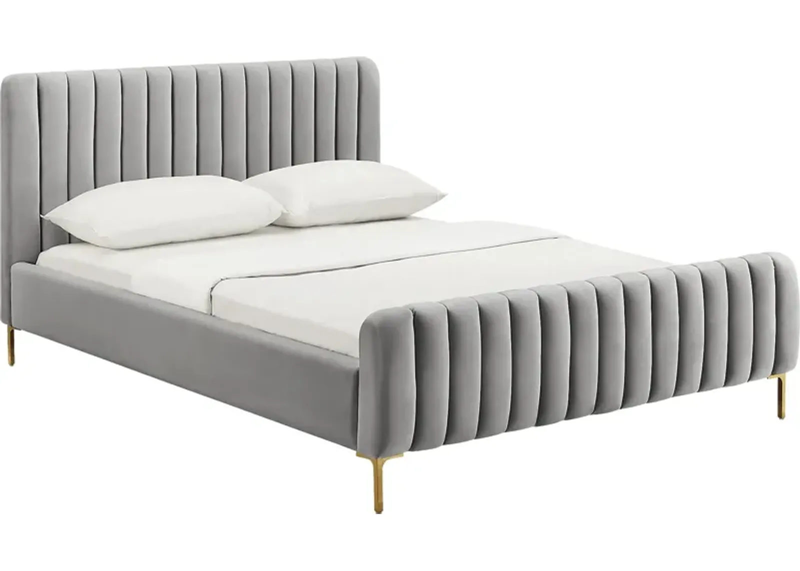 Beineke Gray Queen Bed