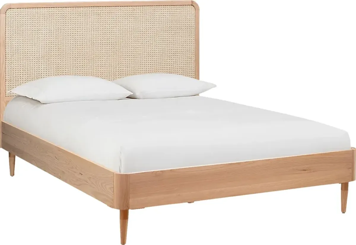 Laertes Light Brown Queen Bed